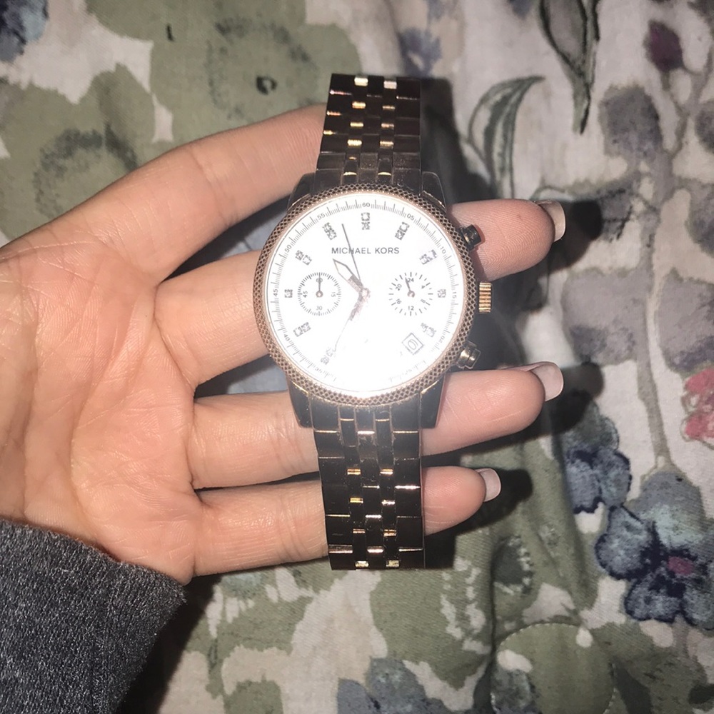 Rose Gold Michael Kors watch